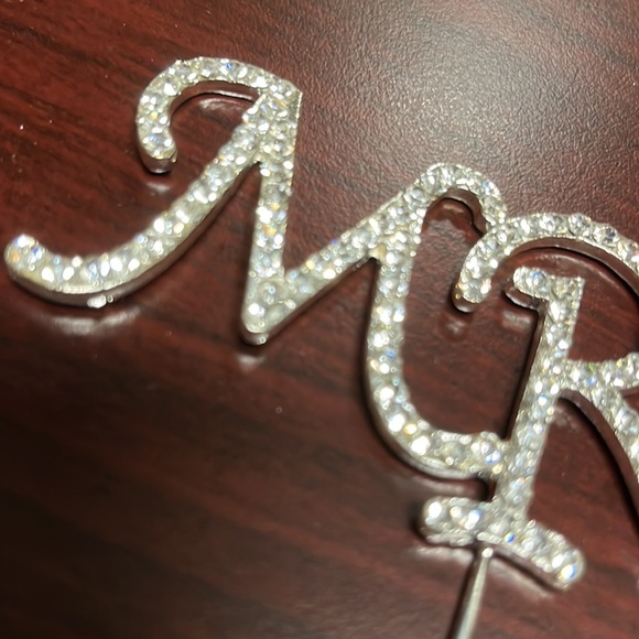 Rhinestone cake topper - Picture 2 of 6